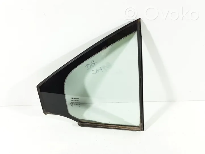 Nissan Primera Rear vent window glass 43R00048