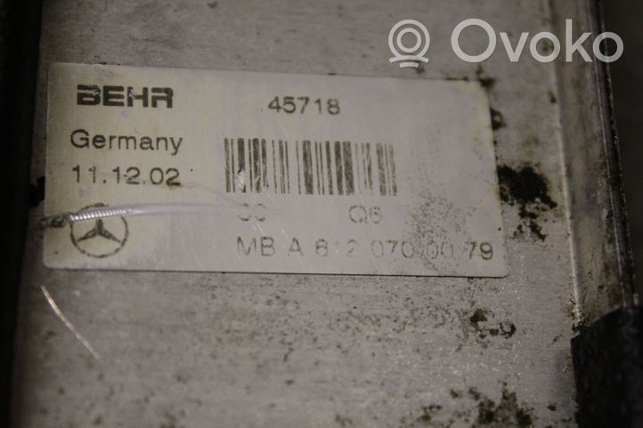 Mercedes-Benz CLK A209 C209 Radiateur d'huile moteur A6120700079