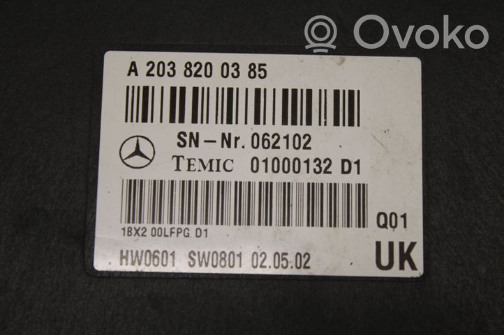 Mercedes-Benz CL C215 Other devices A2038200385