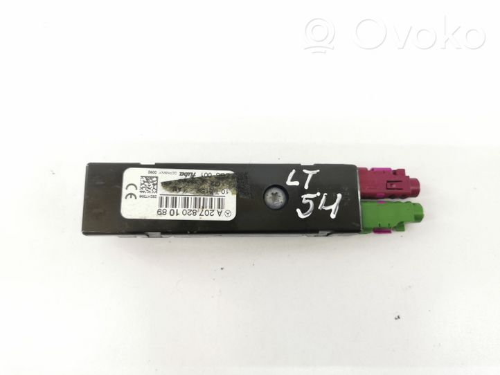 Mercedes-Benz E A207 Amplificatore antenna A2078201089