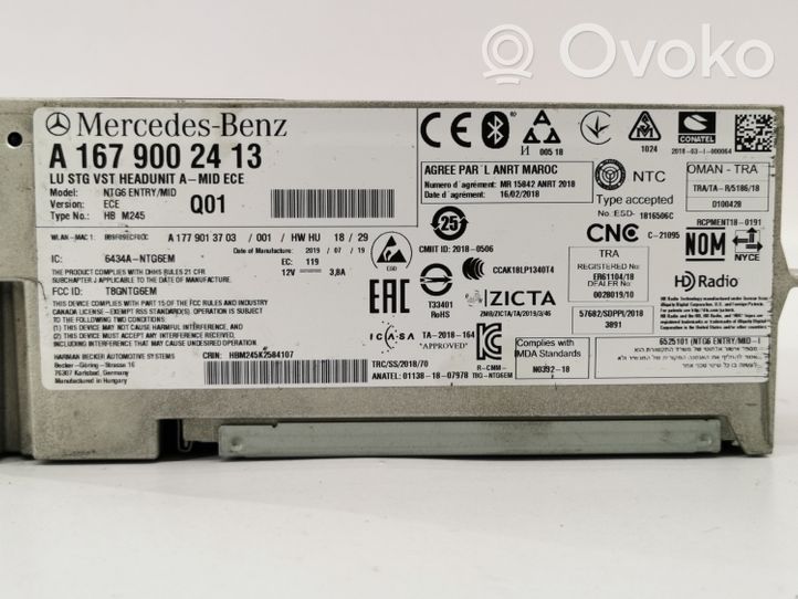 Mercedes-Benz A W177 Unité / module navigation GPS A1679002413