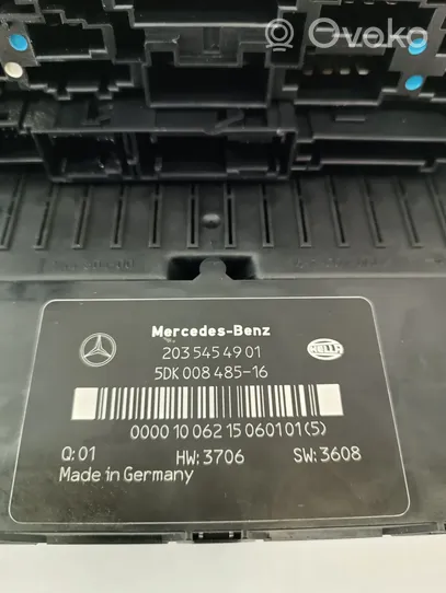 Mercedes-Benz CLC CL203 Ящик предохранителей (комплект) 2035454901