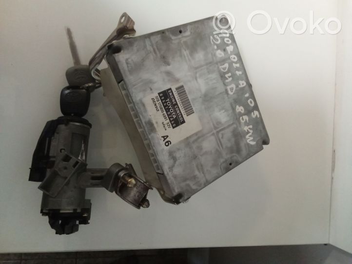 Toyota Corolla E120 E130 Engine ECU kit and lock set 8966102A60