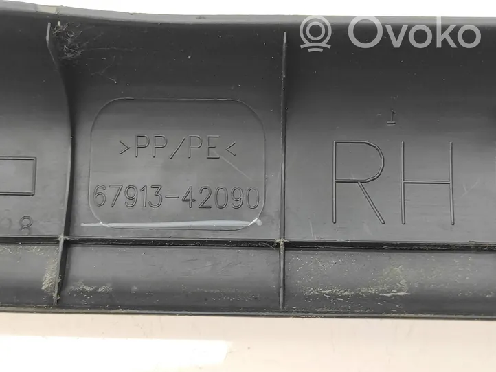 Toyota RAV 4 (XA30) Priekinio slenksčio apdaila (vidinė) 6791342090