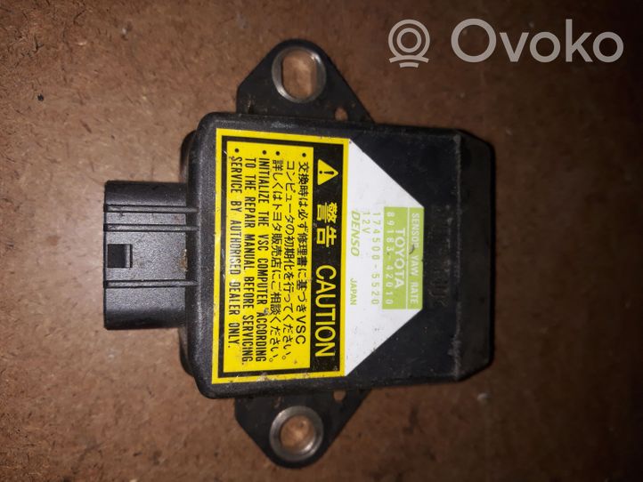 Toyota RAV 4 (XA30) Sensore di imbardata accelerazione ESP 8918342010