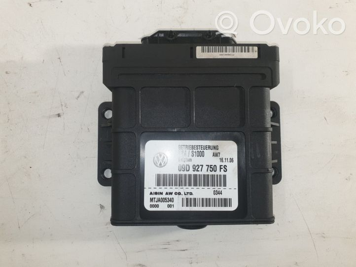 Audi Q7 4L Gearbox control unit/module 09D927750FS