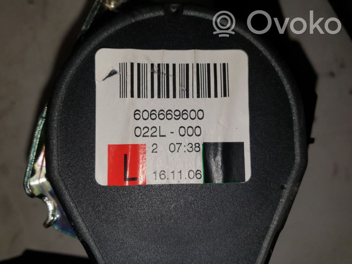 Audi Q7 4L Ceinture de sécurité arrière 4L0857805G