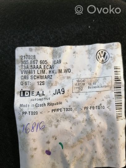 Volkswagen PASSAT B8 Apdaila bagažinės dangčio (komplektas) 3G5867605