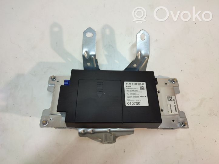 BMW 3 F30 F35 F31 Moduł / Sterownik Bluetooth 9342881