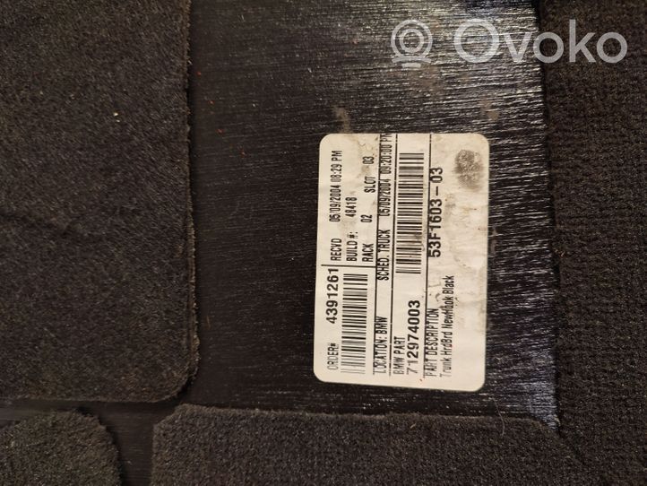 BMW X5 E53 Alfombra revestimiento del maletero/compartimiento de carga 712974003