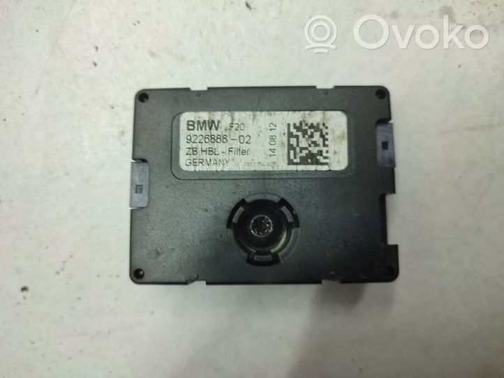 BMW 1 F20 F21 Filtre antenne aérienne 9226888