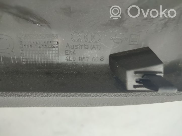 Audi Q7 4L Verkleidung Abdeckung Kofferraum 4L0867608