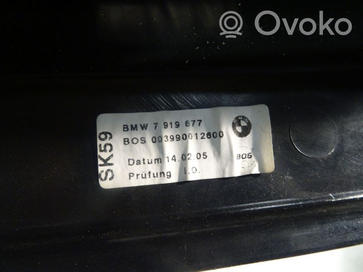 BMW 5 E60 E61 Supports plage arrière 7919677