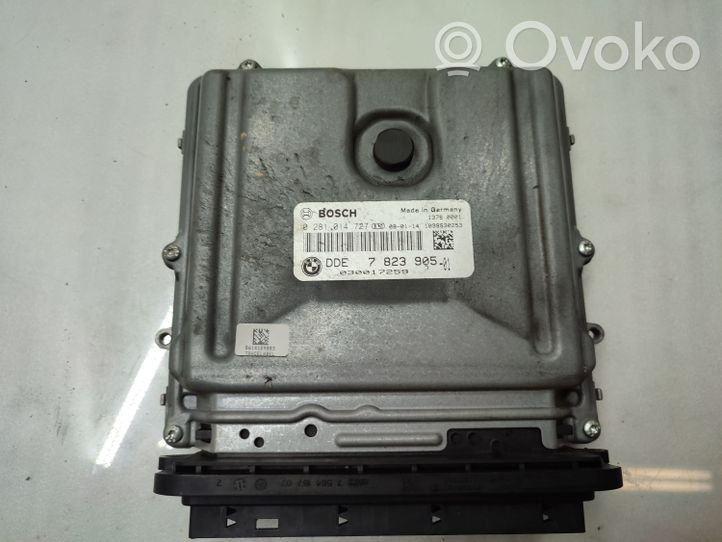 BMW 7 F01 F02 F03 F04 Calculateur moteur ECU 7823905