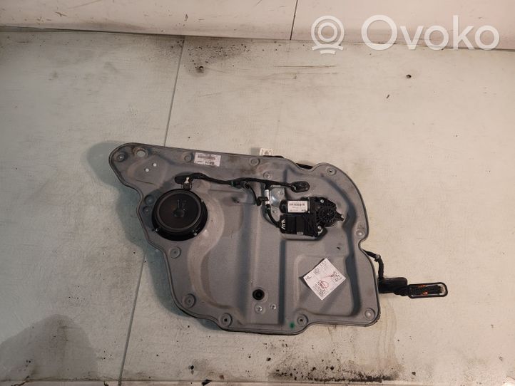 Volkswagen Touran II Mécanisme lève-vitre de porte arrière avec moteur 1T0839729