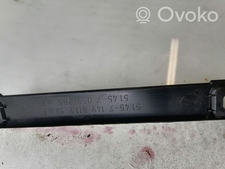 BMW 3 E92 E93 Rivestimento pannello inferiore del cruscotto 7149811