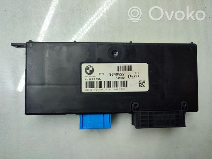 BMW 5 F10 F11 Modulo di controllo accesso 9340522