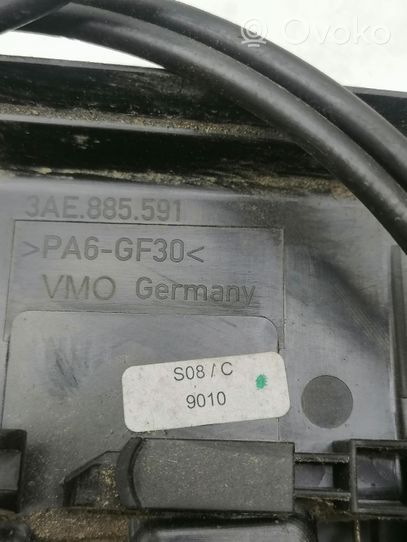 Audi A3 S3 8V Rączka / Dźwignia regulacji fotela tylnego 3AE885591