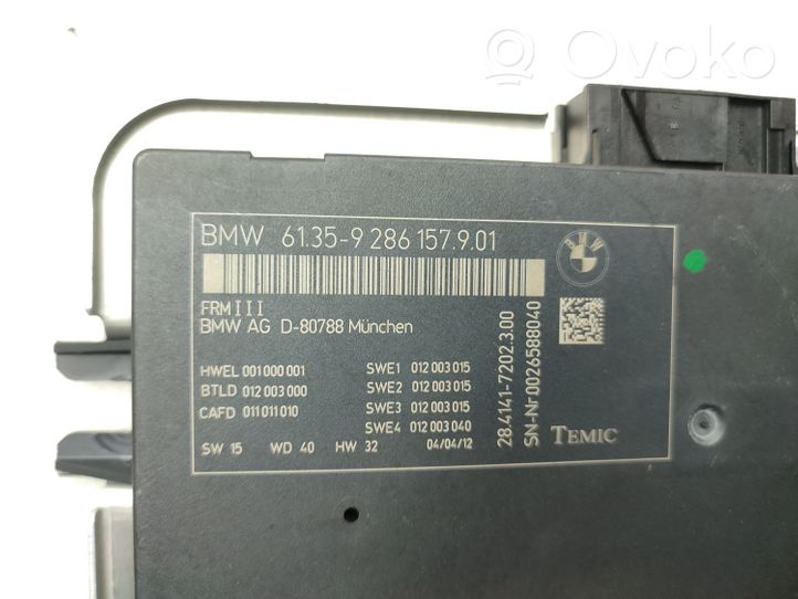 BMW X3 F25 Šviesų modulis 9286157