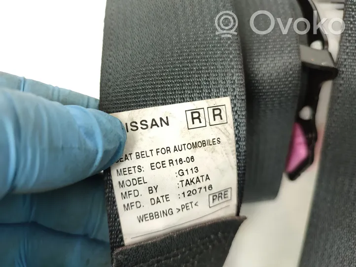 Nissan Note (E12) Ensemble de ceintures de sécurité 868843VU0B