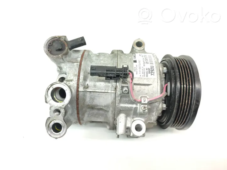 Opel Astra K Air conditioning (A/C) compressor (pump) 39157292