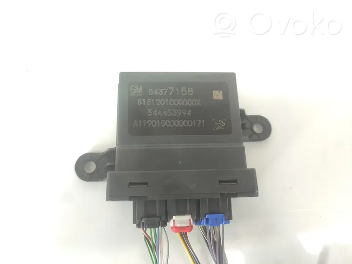 Opel Astra K Parking PDC control unit/module 84377158