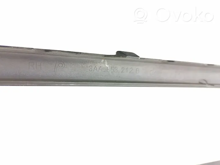 Volkswagen PASSAT B7 Front fog light trim/grill 3AA853212B