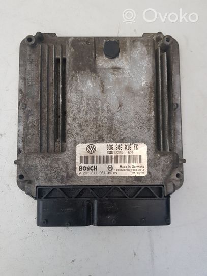 Audi A3 S3 8P Sterownik / Moduł ECU 03G906016FK