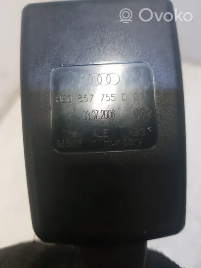 Audi A6 S6 C6 4F Klamra przedniego pasa bezpieczeństwa 8E0857755D