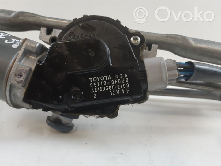 Toyota Verso Etupyyhkimen vivusto ja moottori 851100F030