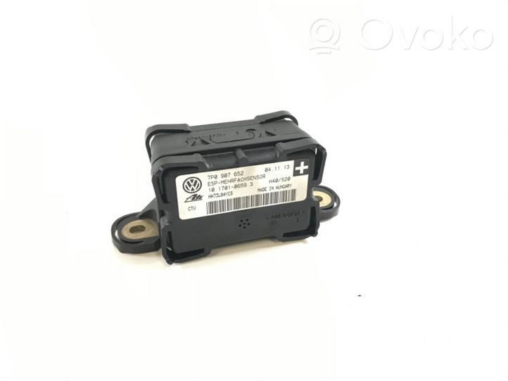 Volkswagen Touareg II Sensore di imbardata accelerazione ESP 7P0907652