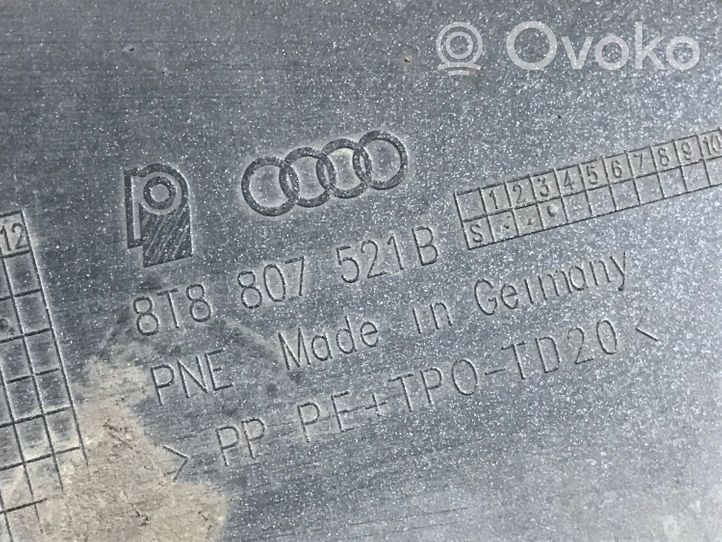 Audi A5 8T 8F Moulure inférieure de pare-chocs arrière 8T8807521B