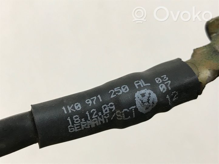 Audi Q3 8U Negative earth cable (battery) 1K0971250AL