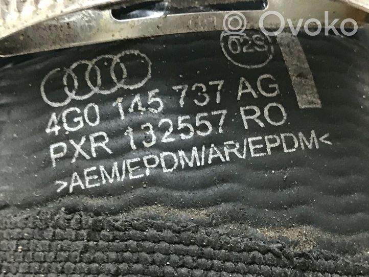 Audi A7 S7 4G Tube d'admission de tuyau de refroidisseur intermédiaire 4G0145737AG