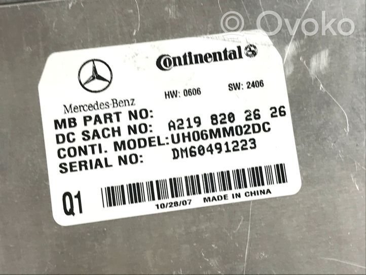 Mercedes-Benz GL X164 Moduł / Sterownik Bluetooth A2198202626