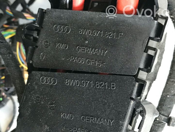 Audi A4 S4 B9 Okablowanie deski rozdzielczej 8W197400