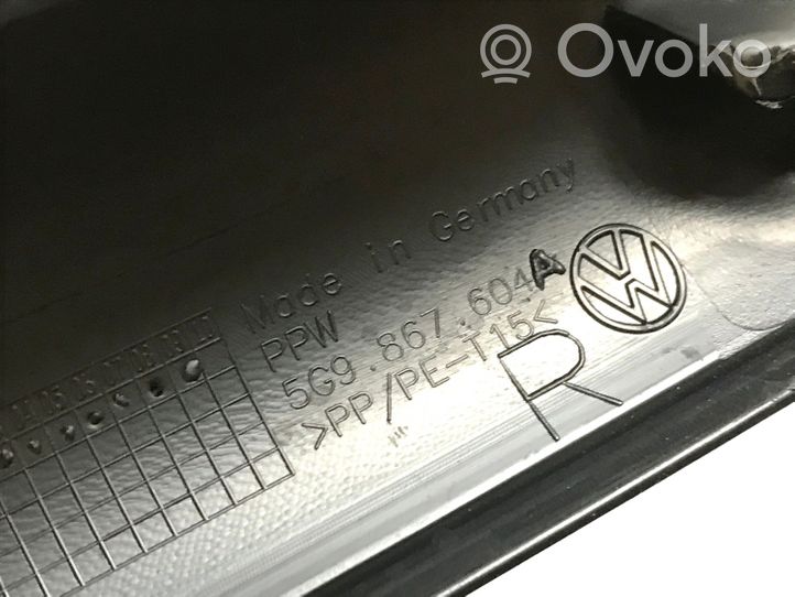Volkswagen Golf VII Augšējā dekoratīvā apdare (pie loga) 5G9867604A