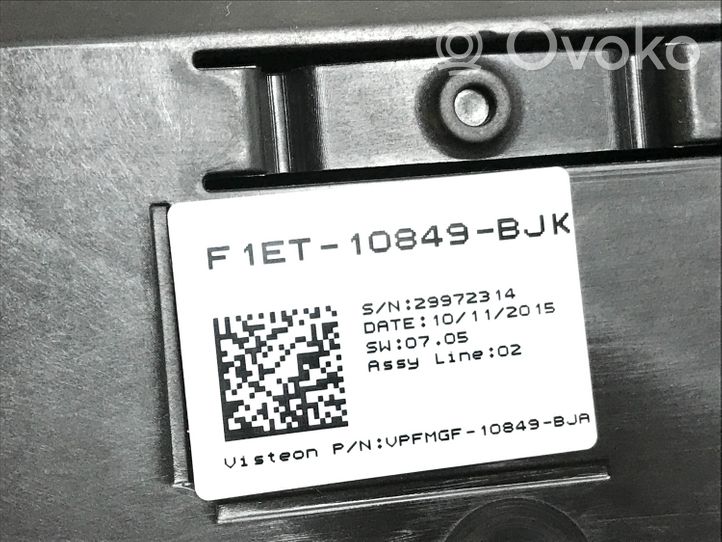 Ford Focus Tachimetro (quadro strumenti) F1ET10849BJK