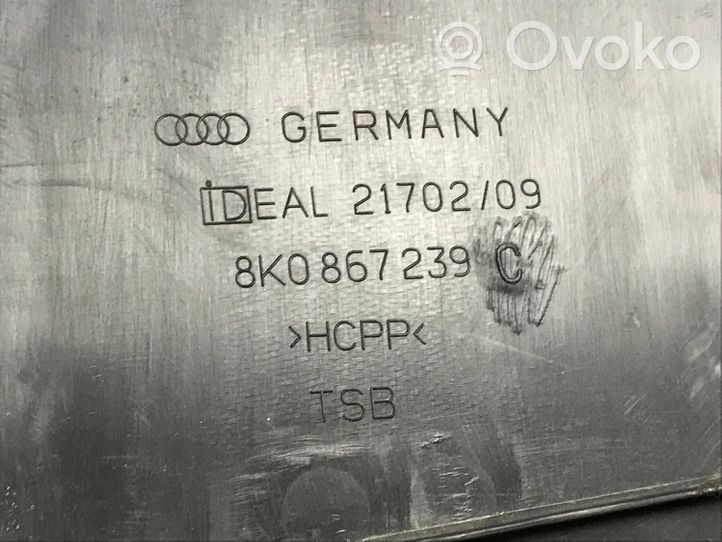 Audi A4 S4 B8 8K (B) Revêtement de pilier (bas) 8K0867239C