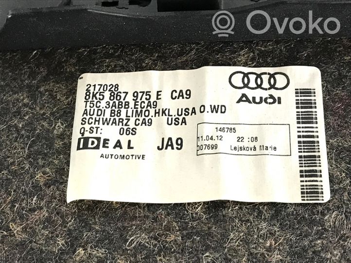 Audi A4 S4 B8 8K Takaluukun koristelista 8K5867975E