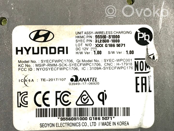 Hyundai Santa Fe Modulo di ricarica wireless 95560S1000