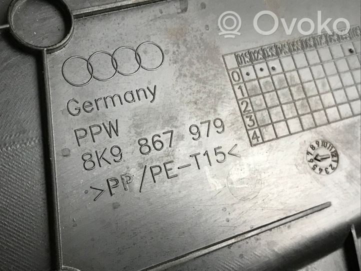 Audi A4 S4 B8 8K Rivestimento luce posteriore 8K9867979