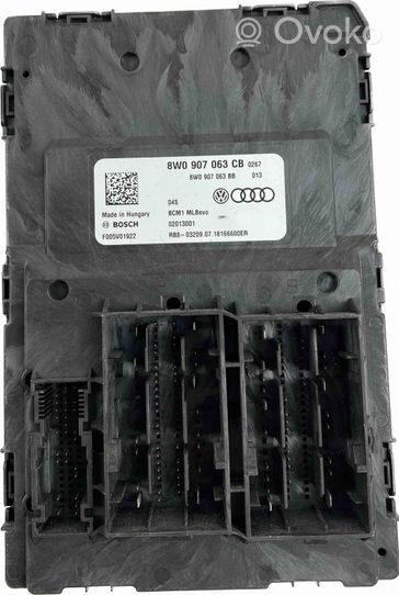 Audi A4 S4 B9 Mukavuusmoduuli 8W0907063CB