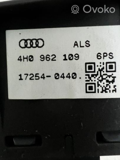 Audi A6 S6 C7 4G Interrupteur d'alarme 4H0962109