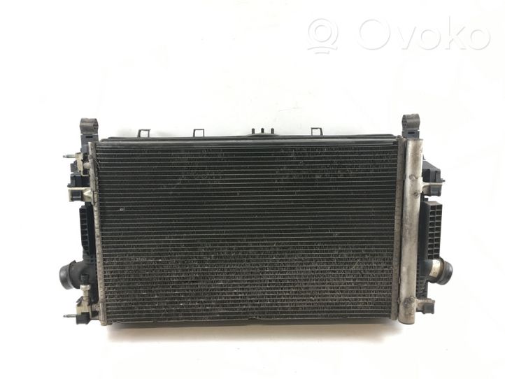 Opel Astra J Pannello di supporto del radiatore 13377763