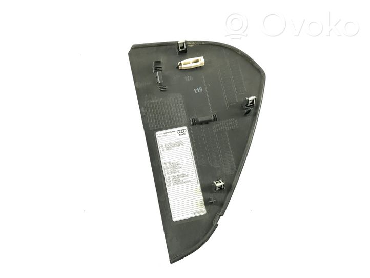 Audi A4 S4 B8 8K Rivestimento estremità laterale del cruscotto 8K0857086