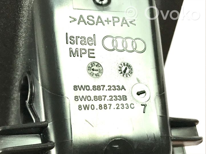 Audi A4 S4 B9 8W ISOFIX cover cap 8W0887233A