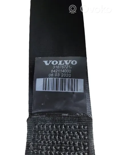Volvo XC90 Pas bezpieczeństwa fotela tylnego 31675721