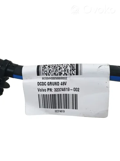 Volvo XC60 Câble négatif masse batterie 32374619