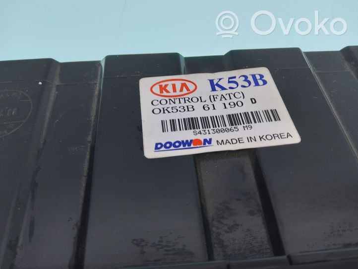 KIA Carnival Panel klimatyzacji OK53B61190